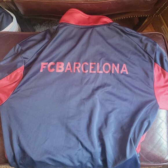 FC Barcelona Barca Official Full Zip Track Warm Up Jacket XL - Picture 4 of 4